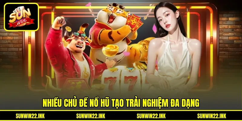 Nhiều chủ đề nổ hũ tạo trải nghiệm đa dạng Nhiều chủ đề nổ hũ tạo trải nghiệm đa dạng