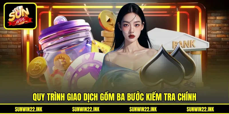 Quy trình giao dịch gồm ba bước kiểm tra chính Quy trình giao dịch gồm ba bước kiểm tra chính