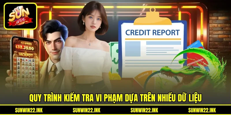 Quy trình kiểm tra vi phạm dựa trên nhiều dữ liệu