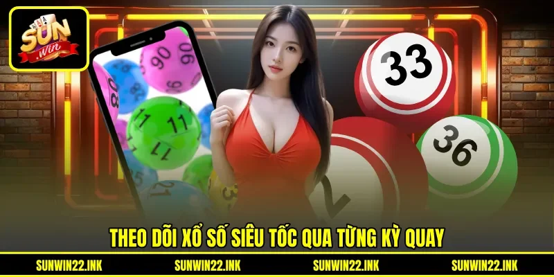 Theo dõi xổ số siêu tốc&nbsp;qua từng kỳ quay
